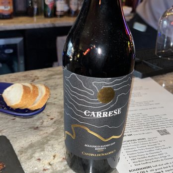 The Allegheny Wine Mixer - Carrese (the bottle I purchased) - Wine Bars Near Me - Pittsburgh, Pennsylvania