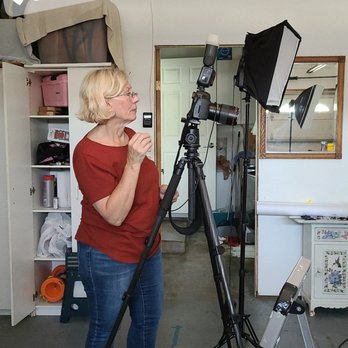 Silver Moon Photography - Linda hard at work, making my art look especially vibrant! - Event Photography Near Me - Huntington Beach, California Silver Moon Photography - Linda hard at work, making my art look especially vibrant! - Event Photography Near Me - Huntington Beach, California