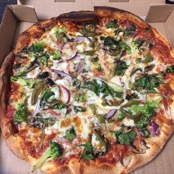 Clematis Pizza - Veggie lovers pizza (without olives). - Pizza Near Me - West Palm Beach, Florida Clematis Pizza - Veggie lovers pizza (without olives). - Pizza Near Me - West Palm Beach, Florida