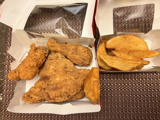 Krispy Krunchy Chicken by null