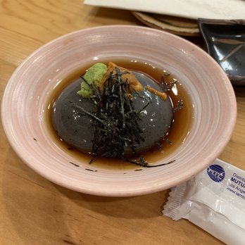 Rinka - Black seasame tofu...very good - Japanese Near Me - Honolulu, Hawaii Rinka - Black seasame tofu...very good - Japanese Near Me - Honolulu, Hawaii