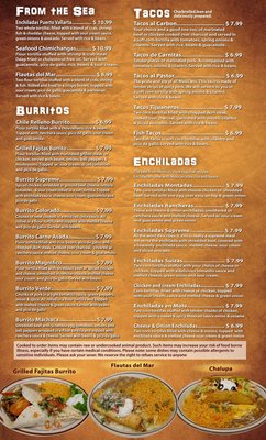 Menu photo 3 Sol Azteca Mexican Restaurant Cottage Grove, OR Menu photo 3 Sol Azteca Mexican Restaurant Cottage Grove, OR