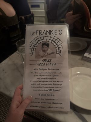 Menu photo 5 Lil Frankie's New York, NY Menu photo 5 Lil Frankie's New York, NY