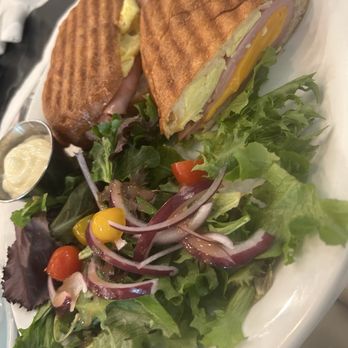 Bistro Café - Ham, egg and cheese on ciabatta bread - Breakfast & Brunch Near Me - Coral Gables, Florida Bistro Café - Ham, egg and cheese on ciabatta bread - Breakfast & Brunch Near Me - Coral Gables, Florida