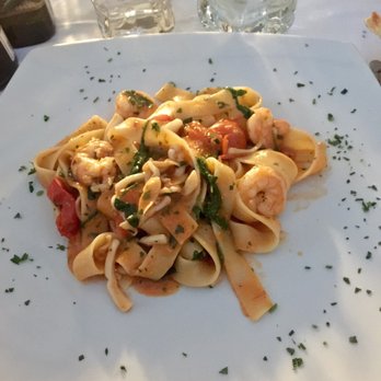 A Beccafico - Pappardelle Seafood Pasta - Italian Near Me - Venezia, VE