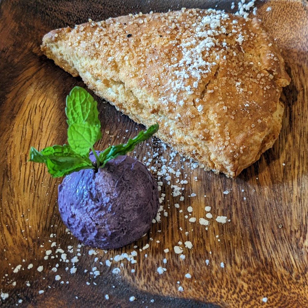 Public Square - Scone with peanut butter ube butter - Coffee & Tea Near Me - La Mesa, California Public Square - Scone with peanut butter ube butter - Coffee & Tea Near Me - La Mesa, California