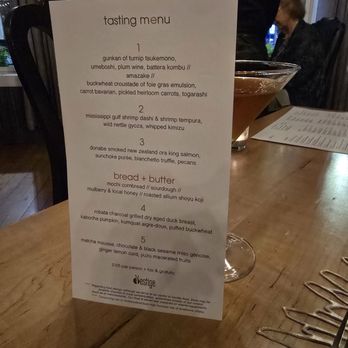 Vestige - Tasting menu - New American Near Me - Ocean Springs, Mississippi Vestige - Tasting menu - New American Near Me - Ocean Springs, Mississippi