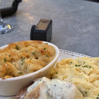 Oakside - Oakside Chicken Cordon Bleu with Mashed Potato and Mac & Cheese on a side - Seafood Near Me - Big Bear Lake, California Oakside - Oakside Chicken Cordon Bleu with Mashed Potato and Mac & Cheese on a side - Seafood Near Me - Big Bear Lake, California