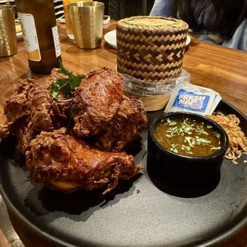 Hanuman Thai Eatery - Gai Todd hat yai (fried chicken) - Thai Near Me - Costa Mesa, California