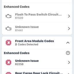 This would be the OBD reading from the car not what you would expect from a 30,thousand dollar car or from a dealership. This would be the OBD reading from the car not what you would expect from a 30,thousand dollar car or from a dealership.