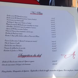 Authentique - Les plats à la carte
