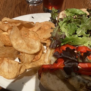 The Ugly Dog Pub - Chicken Pesto Sandwich - New American Near Me - Highlands, North Carolina The Ugly Dog Pub - Chicken Pesto Sandwich - New American Near Me - Highlands, North Carolina