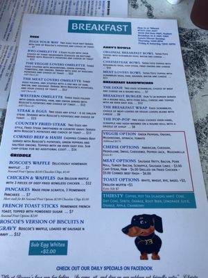 Menu photo 3 Roscoe's Pub and Grill Hudson, FL Menu photo 3 Roscoe's Pub and Grill Hudson, FL