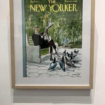 The Arsenal Gallery - "May 8, 1971," by Charles Saxon - Landmarks & Historical Buildings Near Me - New York, New York