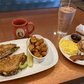 Another Broken Egg Cafe - Blast sandwich and kids chocolate chip pancakes. Very good! - Breakfast & Brunch Near Me - Boca Raton, Florida Another Broken Egg Cafe - Blast sandwich and kids chocolate chip pancakes. Very good! - Breakfast & Brunch Near Me - Boca Raton, Florida