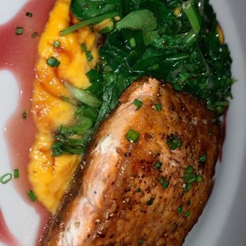 Social Restaurant & Bar - Salmon - New American Near Me - Newton, Massachusetts Social Restaurant & Bar - Salmon - New American Near Me - Newton, Massachusetts