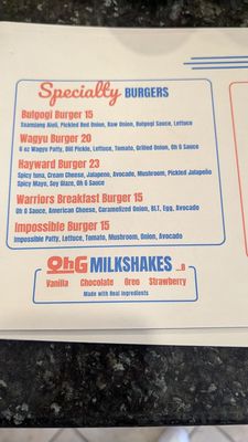 Menu photo 3 Oh G Burger Hayward, CA Menu photo 3 Oh G Burger Hayward, CA