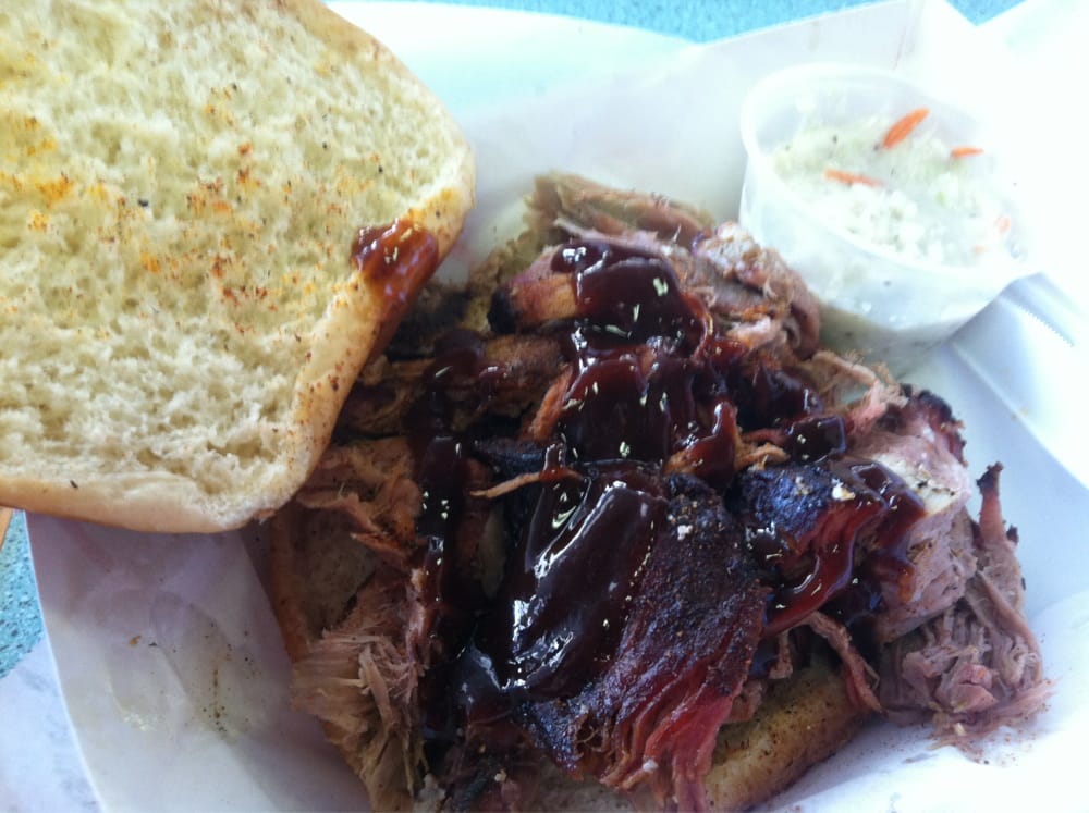 Food from Jimmy's BBQ