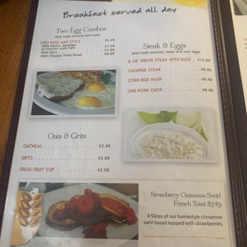 Mead Family Restaurant - Menu - Breakfast & Brunch Near Me - Mead, Oklahoma