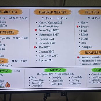 Top Tea + Espresso - Variety of tea drinks menu - milk tea, plain tea, flavored milk tea, fruit tea, and signature fruit tea. - Bubble Tea Near Me - Honolulu, Hawaii Top Tea + Espresso - Variety of tea drinks menu - milk tea, plain tea, flavored milk tea, fruit tea, and signature fruit tea. - Bubble Tea Near Me - Honolulu, Hawaii