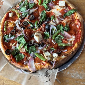 Blaze Pizza - My "Build Your Own" Pizza - Pizza Near Me - Fremont, California
