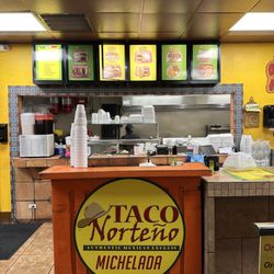 Taco Norteño - Order counter