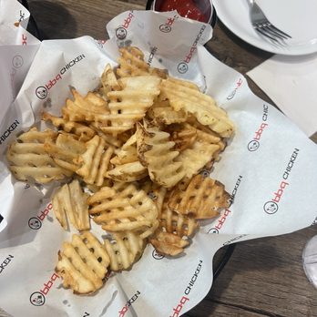 bb.q Chicken - Waffle Fries - Chicken Shop Near Me - Davie, Florida