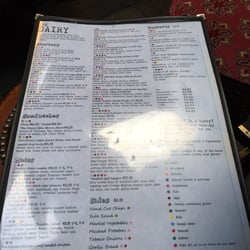 Philip Healy Public House - Menu from the Dairy next door but connected. Fantastic offerings.
