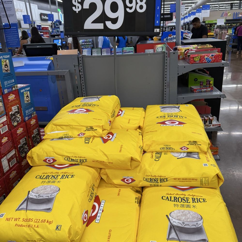 Walmart - Wow!!! Awesome price for a 50 lb bag of rice!!! - Grocery Near Me - Pearl City, Hawaii Walmart - Wow!!! Awesome price for a 50 lb bag of rice!!! - Grocery Near Me - Pearl City, Hawaii