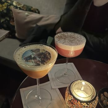 Blind Duck - Ronin (front), sloe boat to London (back) - Cocktail Bars Near Me - Boston, Massachusetts