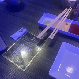 They don't have menu .. I have to scan the code for order . That's stupid . They don't have menu .. I have to scan the code for order . That's stupid .