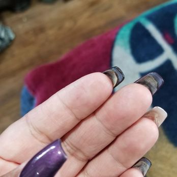 TJ Nails - Another view of underneath my nails - Nail Salons Near Me - Whittier, California TJ Nails - Another view of underneath my nails - Nail Salons Near Me - Whittier, California