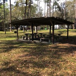 Newport Park - One of 2 picnic shelters.