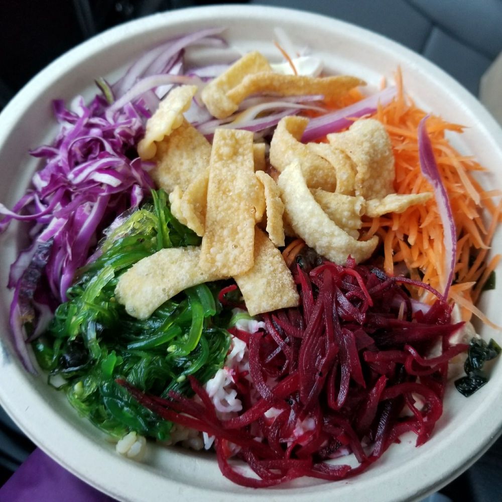 Poke Hut - Custom large bowl with ahi tuna &all the veggies! - Poke Near Me - Cincinnati, Ohio Poke Hut - Custom large bowl with ahi tuna &all the veggies! - Poke Near Me - Cincinnati, Ohio