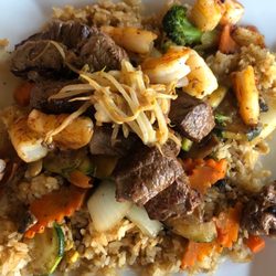 Sumo Japanese Steakhouse - Steak and shrimp fried rice
