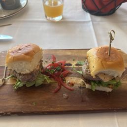 Happy hour steak sandwich Happy hour steak sandwich