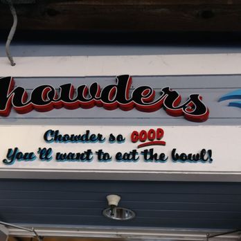 Chowders - Outside sign - Seafood Near Me - San Francisco, California