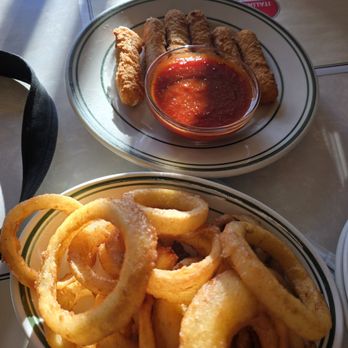 Vic's Italian Restaurant - Onion rings & mozzarella sticks at Vic's - Pizza Near Me - Bradley Beach, New Jersey Vic's Italian Restaurant - Onion rings & mozzarella sticks at Vic's - Pizza Near Me - Bradley Beach, New Jersey