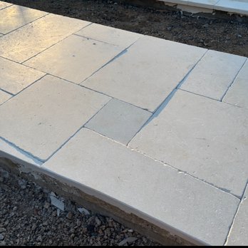 Aqua Essence Pools - Uneven pavers and a sagging deck that isn't properly sloped per industry standards - Pool & Hot Tub Service Near Me Aqua Essence Pools - Uneven pavers and a sagging deck that isn't properly sloped per industry standards - Pool & Hot Tub Service Near Me