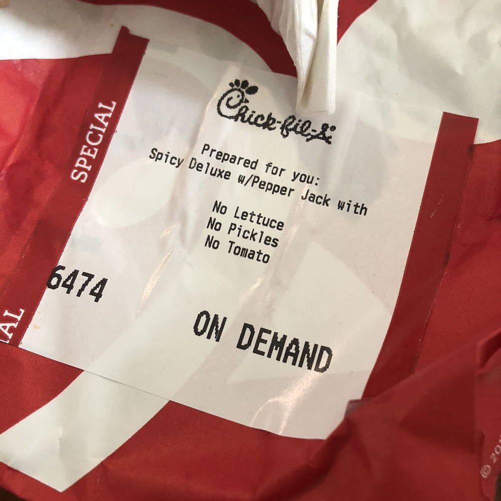 Chick-fil-A - This is the exact opposite of what I ordered. - Fast Food Near Me - Las Vegas, Nevada Chick-fil-A - This is the exact opposite of what I ordered. - Fast Food Near Me - Las Vegas, Nevada