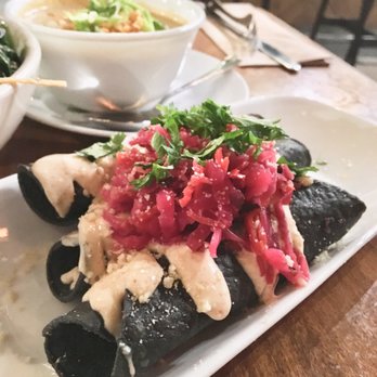 Seabirds Kitchen - Purple potato taquitos - Vegan Near Me - Costa Mesa, California
