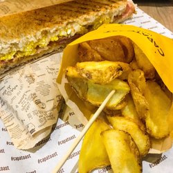 Capatoast - American Toast e patatine fritte!