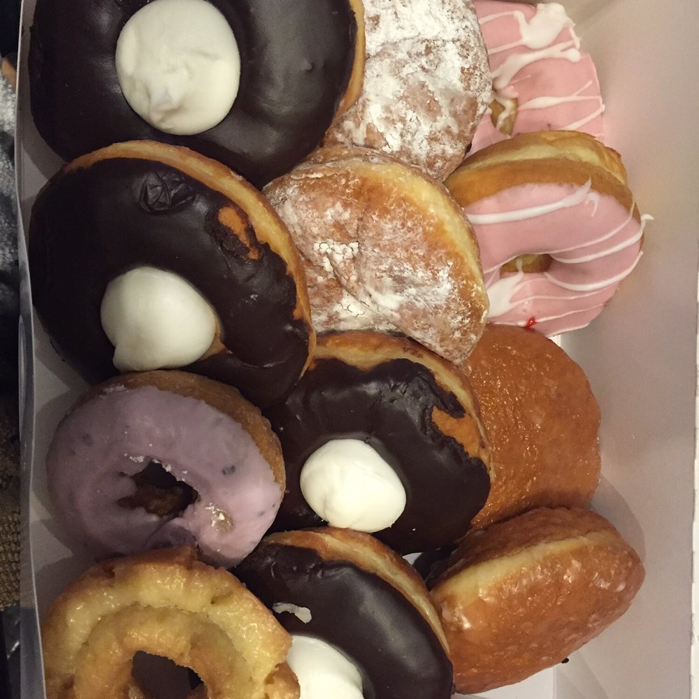 Jupiter Donuts Royal Palm - Holland Cream? Yes! Strawberry Iced? Yes! Blueberry Filled? Yes! Yes, yes, yes to them all! Really -- gotta be the best donuts ever! - Donuts Near Me - Royal Palm Beach, Florida Jupiter Donuts Royal Palm - Holland Cream? Yes! Strawberry Iced? Yes! Blueberry Filled? Yes! Yes, yes, yes to them all! Really -- gotta be the best donuts ever! - Donuts Near Me - Royal Palm Beach, Florida