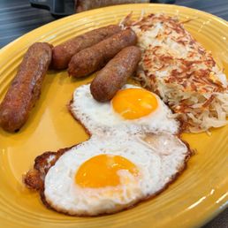 The people seemed so close Playing expressionless games Sausage and Eggs Breakfast Plate from #TomsChino The people seemed so close Playing expressionless games Sausage and Eggs Breakfast Plate from #TomsChino