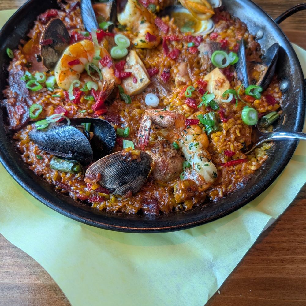 Cascal - Paella Cascal (chicken, sausage, clams, mussels and more) - Tapas Bars Near Me - Mountain View, California Cascal - Paella Cascal (chicken, sausage, clams, mussels and more) - Tapas Bars Near Me - Mountain View, California