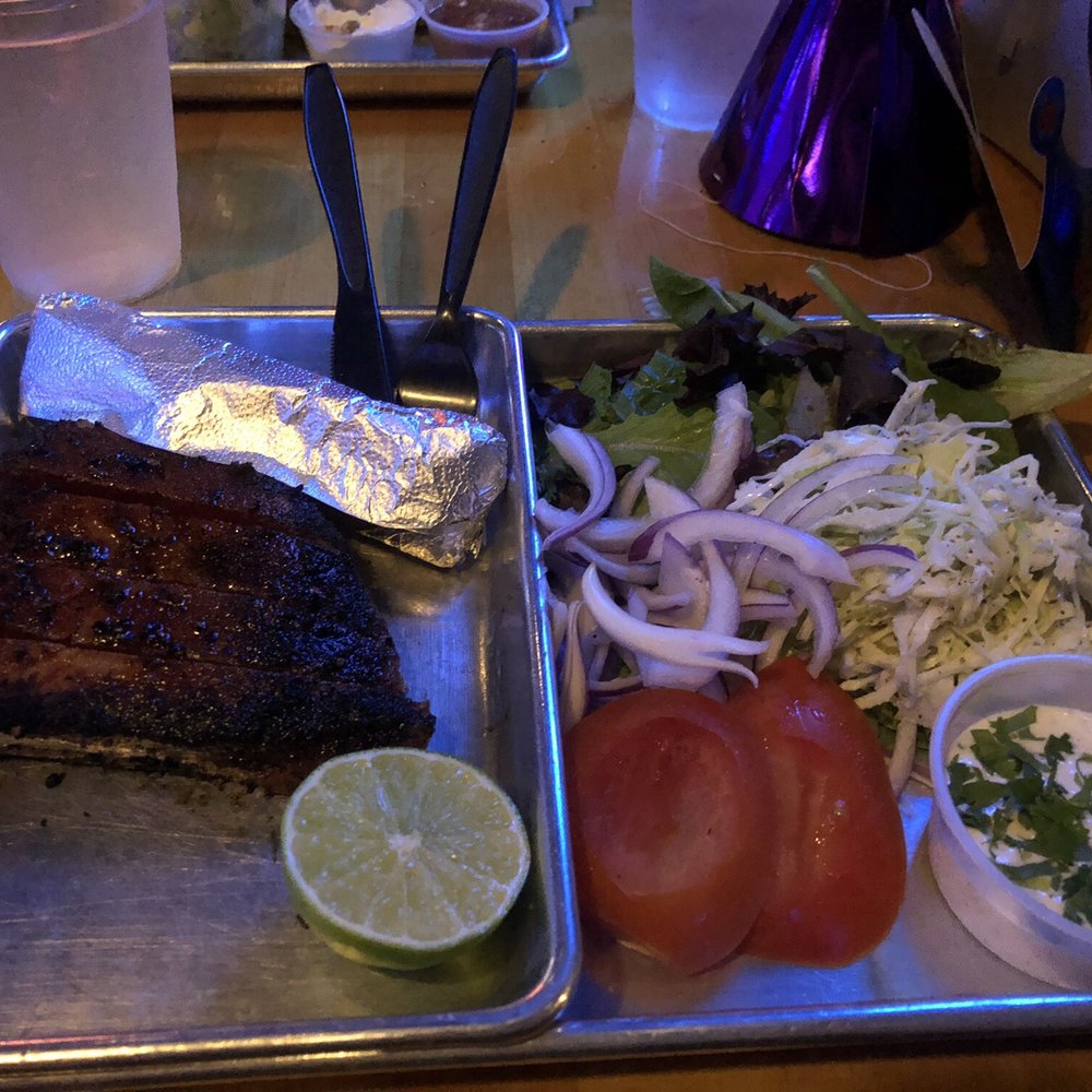 Fully deconstructed blackened tuna tacos with the best rub of my life