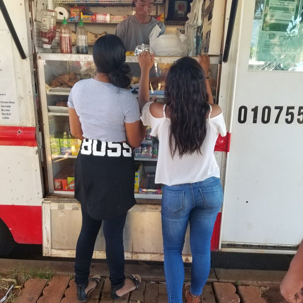 Vong's Manapua - two women standing in front of a food truck - Food Trucks Near Me - Waianae, Hawaii Vong's Manapua - two women standing in front of a food truck - Food Trucks Near Me - Waianae, Hawaii