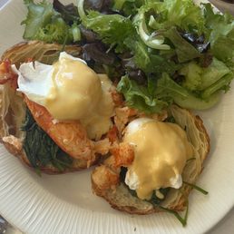 Lobster eggs benedict Lobster eggs benedict