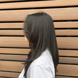 Create Hair Beauty Studio - Curtain bands with layers