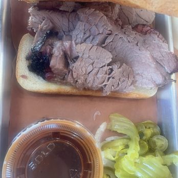 Gatlin's BBQ - Brisket sandwich - Barbeque Near Me - Houston, Texas